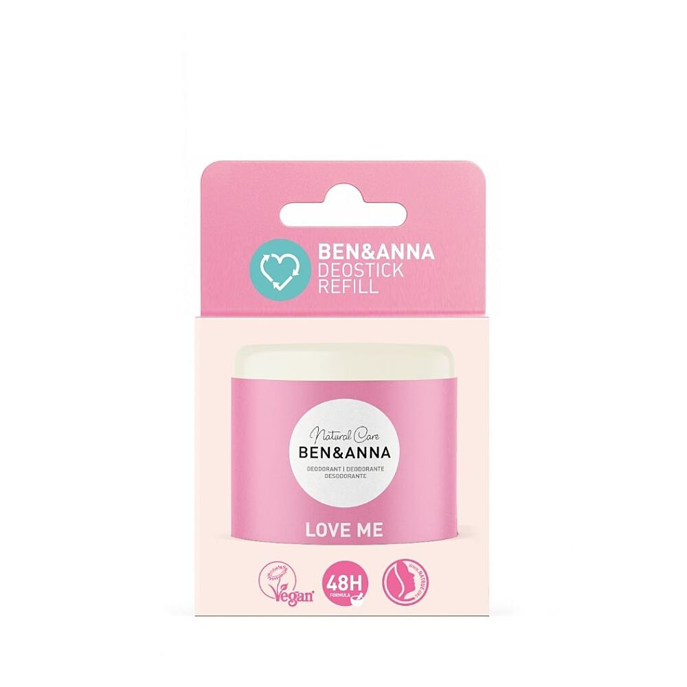 E-shop BEN & ANNA Tuhý dezodorant náplň refill Love Me 40 g