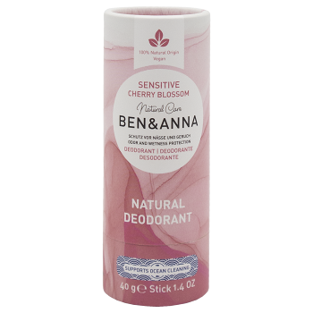 BEN & ANNA Cherry Blossom Tuhý dezodorant sensitive 40 g