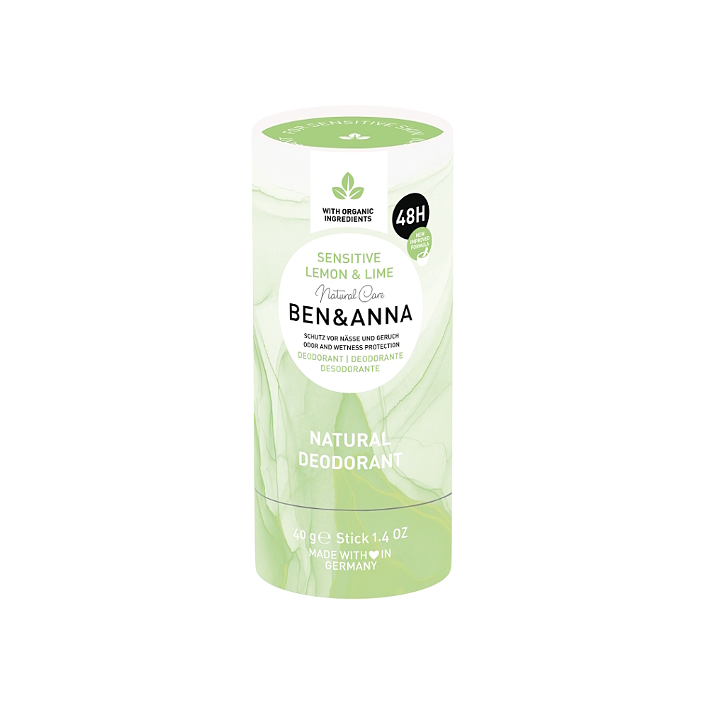 E-shop BEN & ANNA Lemon & LimeTuhý dezodorant Sensitive 40 g