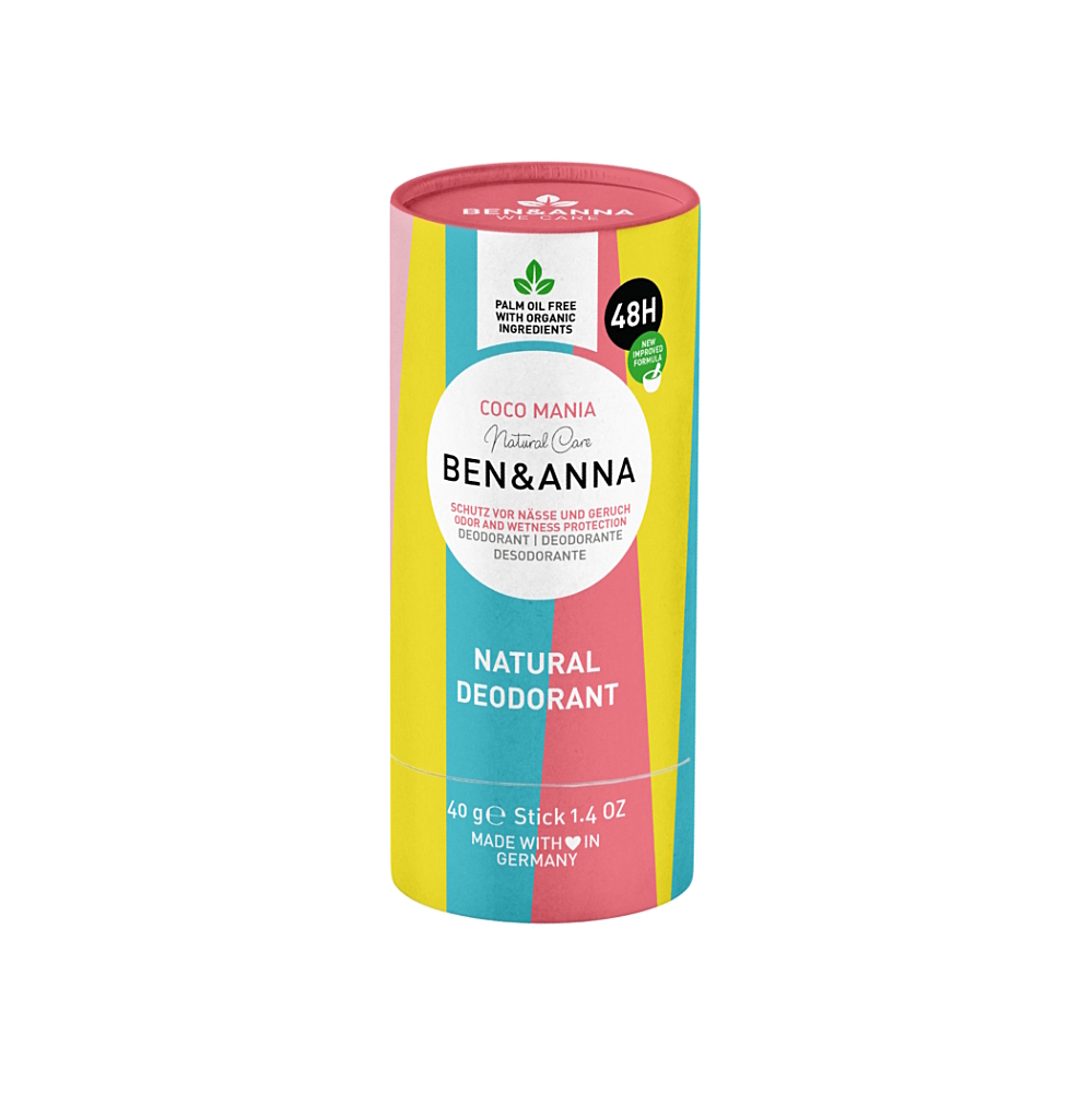 E-shop BEN & ANNA Tuhý dezodorant BIO Coco Mania 40 g