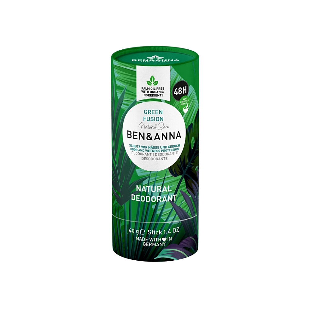 E-shop BEN & ANNA Tuhý dezodorant BIO Green Fusion 40 g