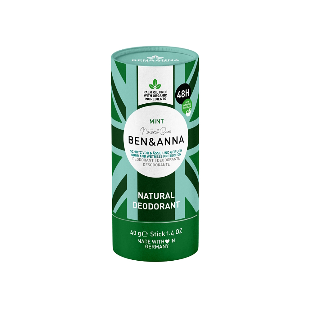E-shop BEN & ANNA Tuhý dezodorant BIO Mint 40 g