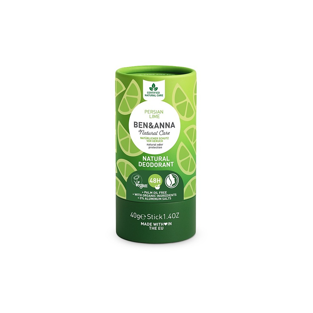 E-shop BEN & ANNA Tuhý dezodorant BIO Persian Lime 40 g