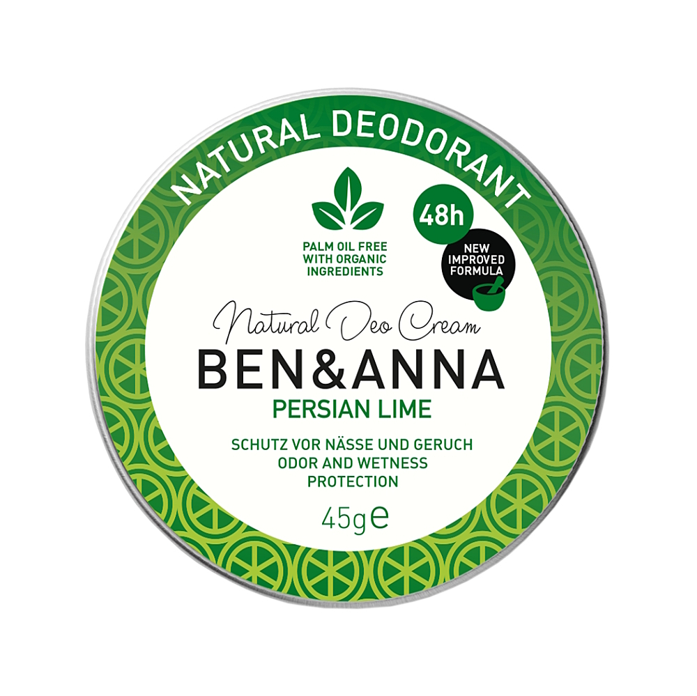 E-shop BEN&ANNA Tuhý dezodorant v tégliku Perzská limetka 45 g