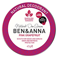 BEN&ANNA Tuhý dezodorant v tégliku Ružový grapefruit 45 g
