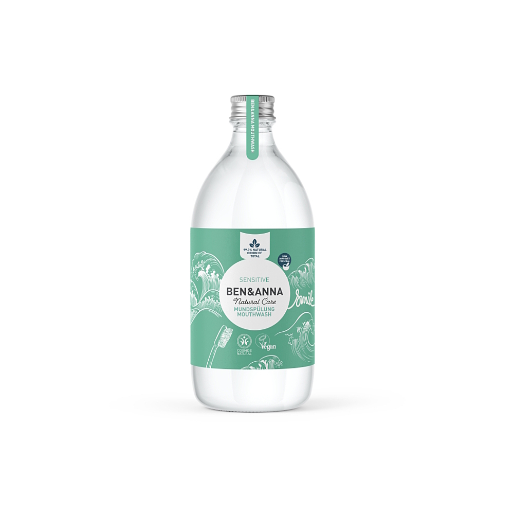 BEN&ANNA Ústna voda pre citlivé zuby Sensitive 500 ml