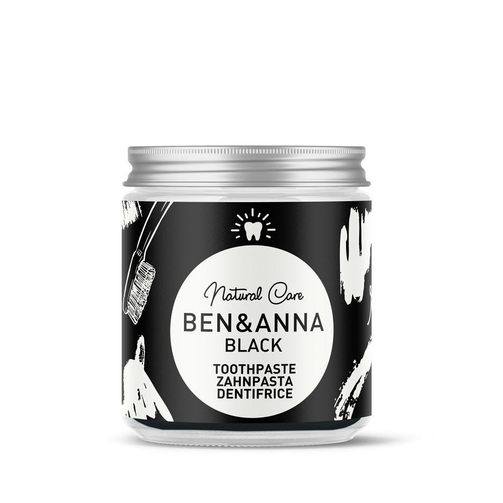 E-shop BEN & ANNA Zubná pasta pre bielenie zubov s aktívnym uhlím 100 ml
