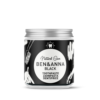 BEN & ANNA Zubná pasta pre bielenie zubov s aktívnym uhlím 100 ml