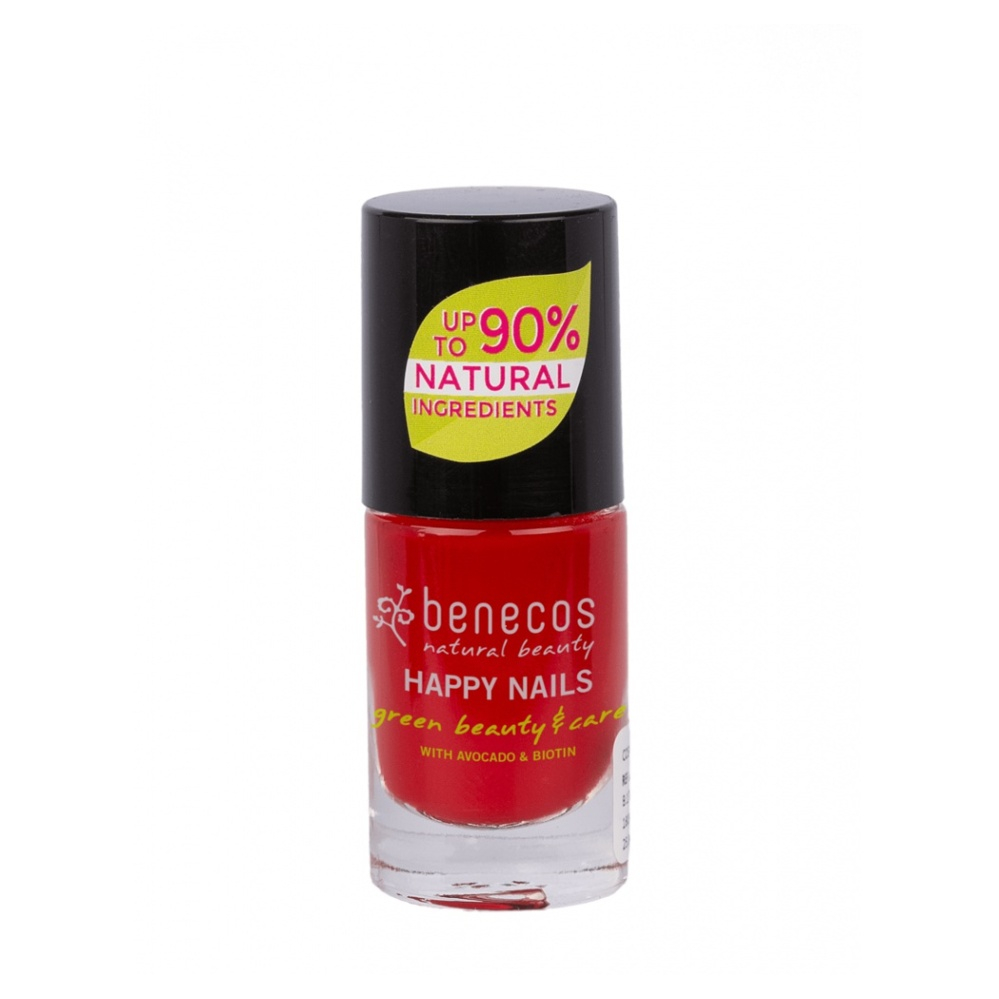 Lak na nechty Vintage Red 8 Free Benecos 5 ml