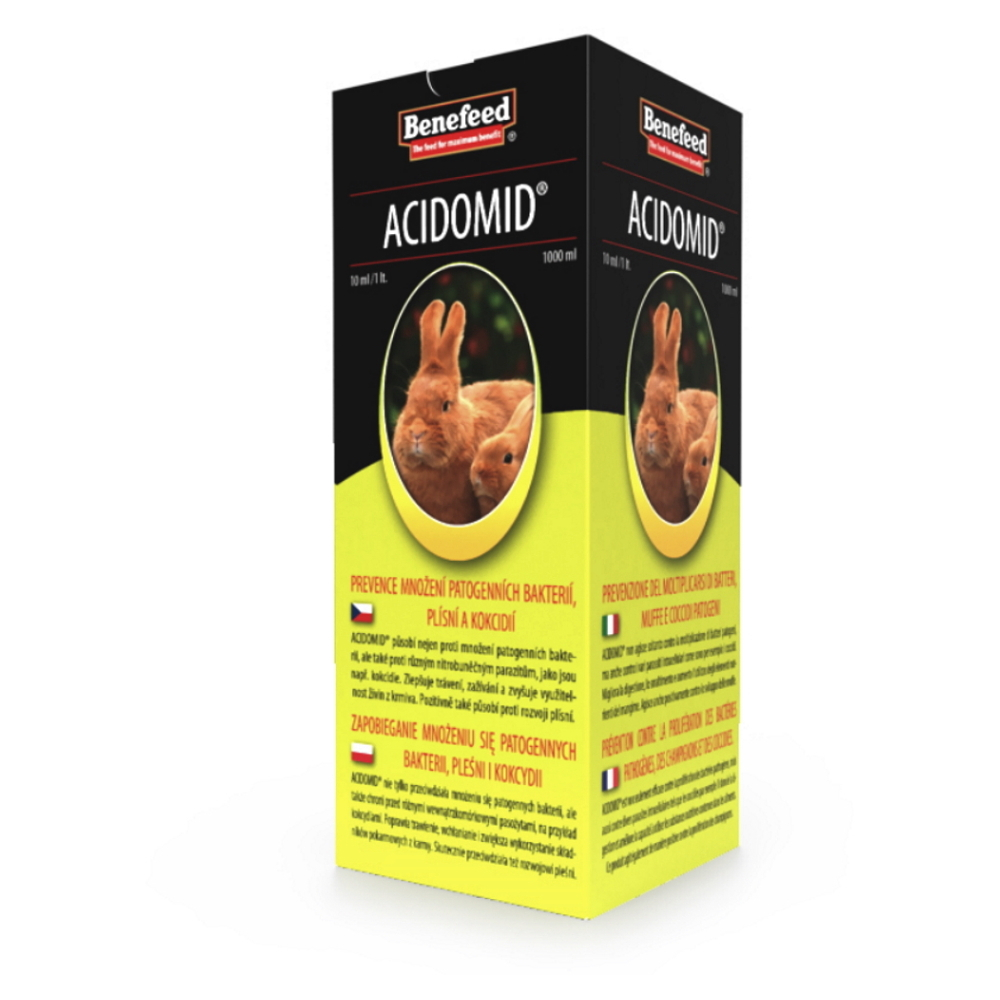 BENEFEED Acidomid K králikci 1 liter