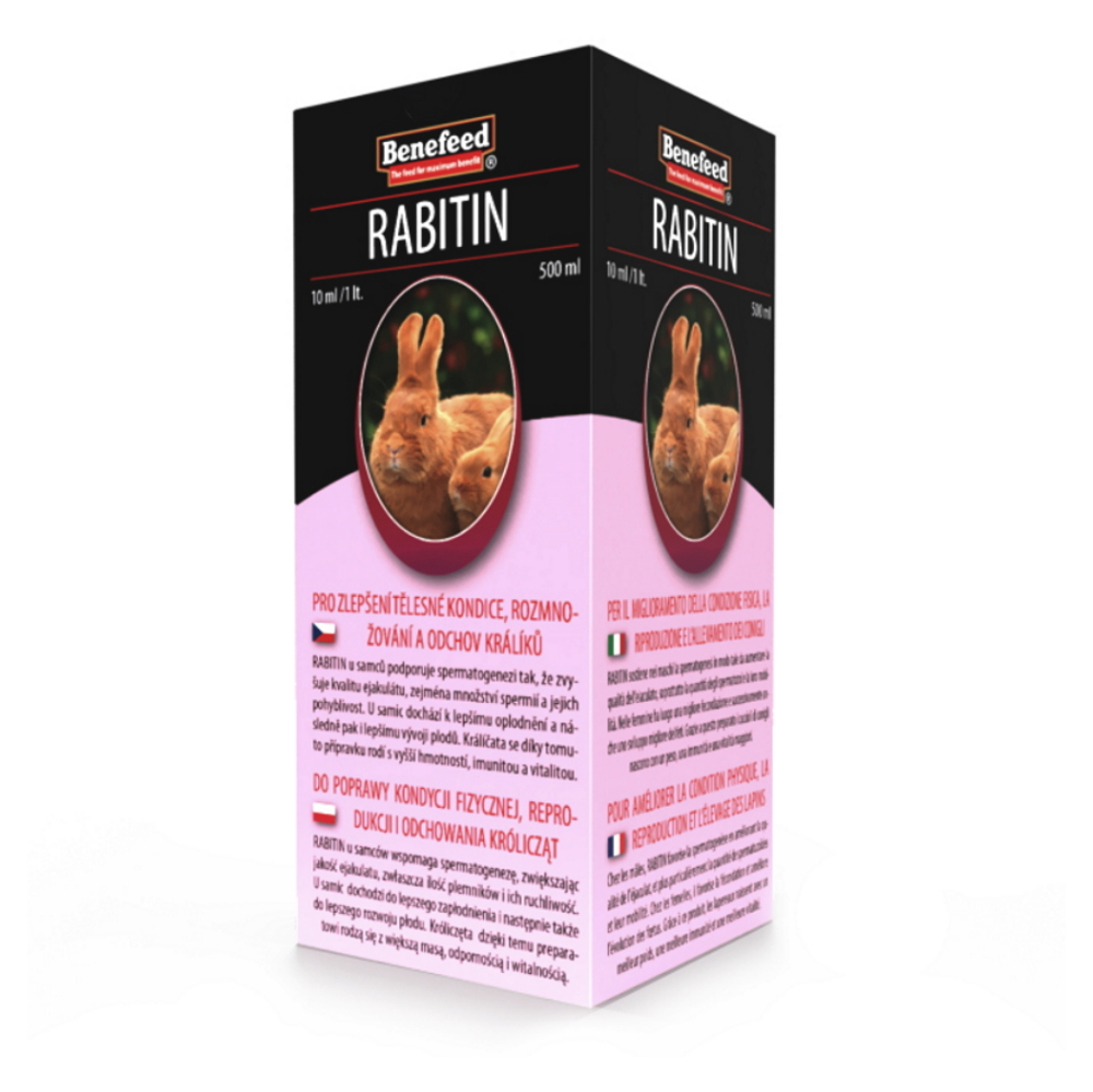 E-shop BENEFEED Rabitín pre králiky 500ml