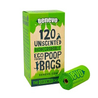 BENEVO Vrecká na exkrementy 120 kusov