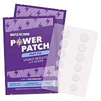 BENZACARE Power Patch 3 v 1 Náplasti na akné 36 kusov