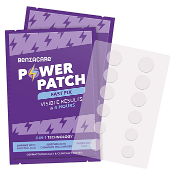 BENZACARE Power Patch 3 v 1 Náplasti na akné 36 kusov (Kozmetika na akné) - Pleťové