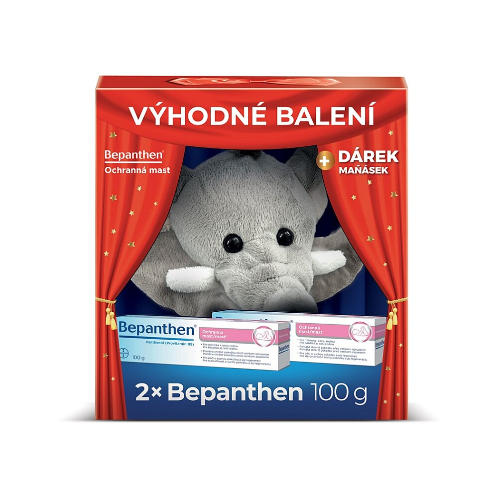 BEPANTHEN Ochranná masť 2 x 100 g + darček ZADARMO