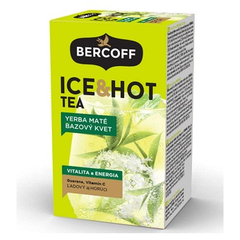 BERCOFF KLEMBER ICE&HOT čaj Yerba maté s guaranou a vitamínom C 33,75 g