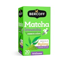 BERCOFF KLEMBER Matcha Imunita bylinný čaj 20 vreciek