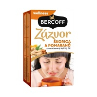 BERCOFF KLEMBER Zázvor škorica pomaranč čaj 36 g