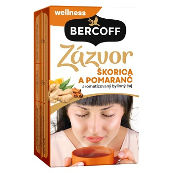 BERCOFF KLEMBER Zázvor škorica pomaranč čaj 36 g