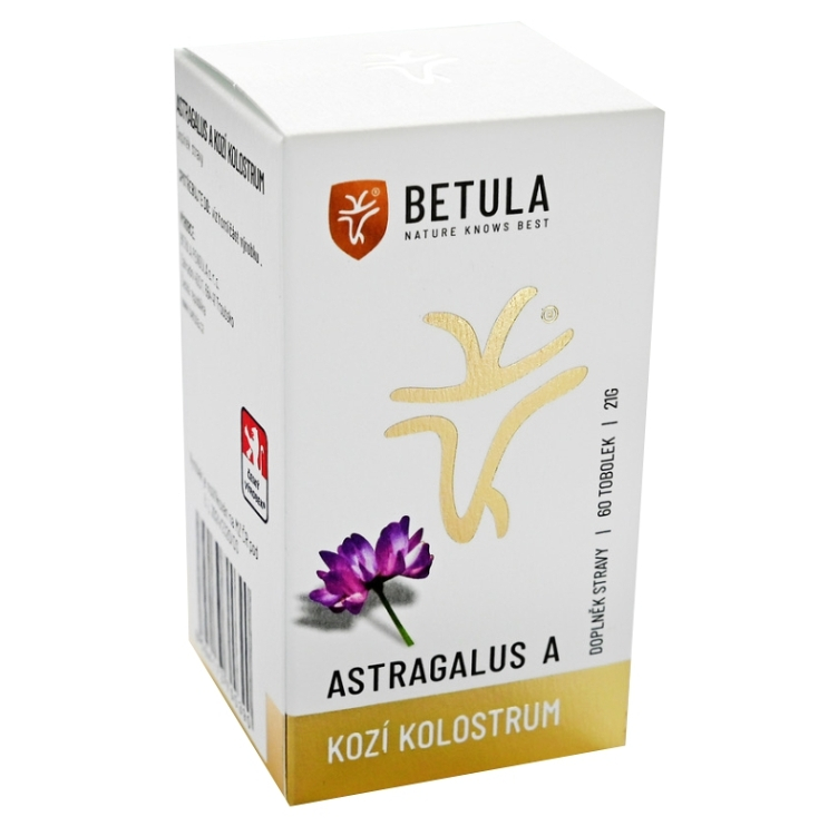 E-shop BETULA Astragalus a kozie kolostrum 60 kapsúl 21 g