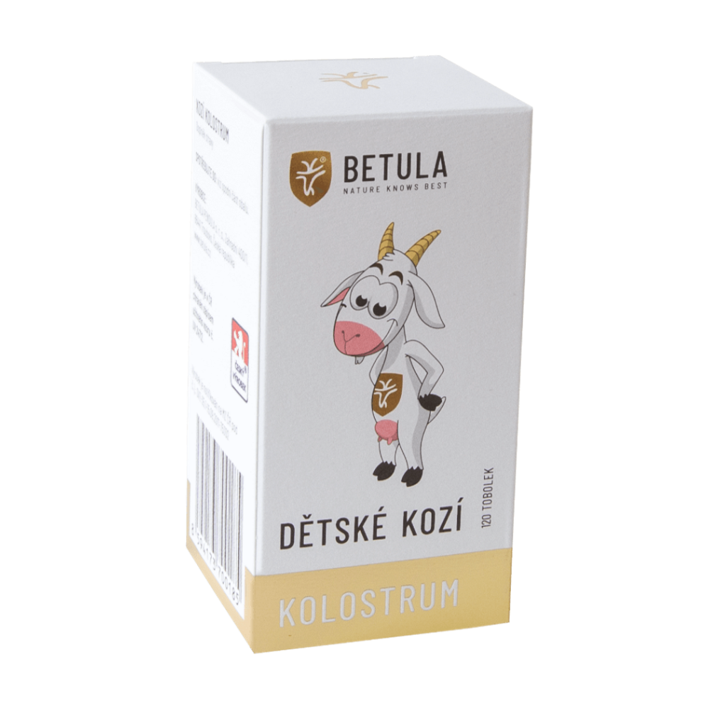 E-shop BETULA Detské kozie kolostrum 120 kapsúl