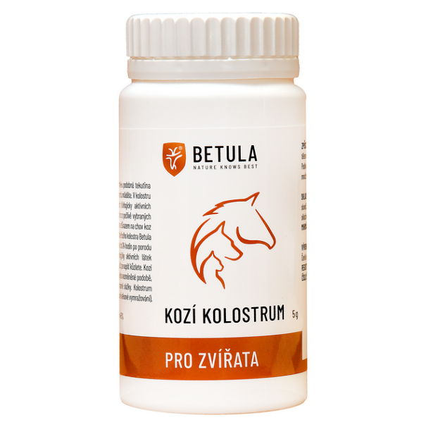 E-shop BETULA Kolostrum kozie pre zvieratá 5 g