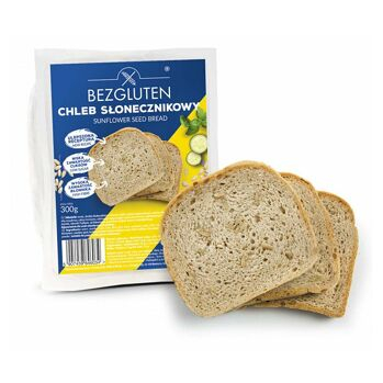BEZGLUTEN Chlieb slnečnicový bez lepku 300 g