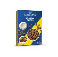 BEZGLUTEN Choco puffs kakaové vankúšiky s náplňou 250 g