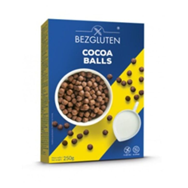 E-shop BEZGLUTEN Cocoa balls kakaové guľôčky bez lepku 250 g