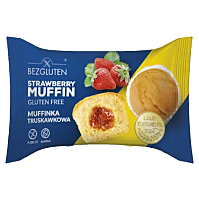 BEZGLUTEN Muffin jahoda bez lepku 60 g