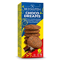 BEZGLUTEN Sušienky Čokoládový sen bez pridaného cukru a lepku 110 g