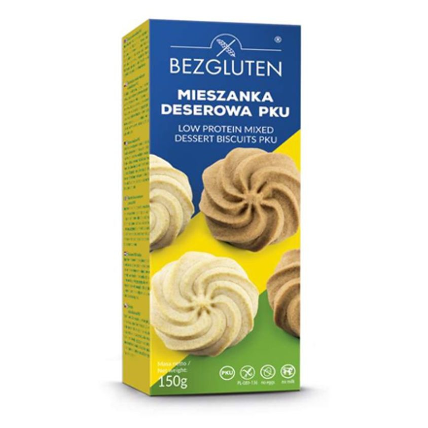 E-shop BEZGLUTEN Sušienky mix PKU nízkobielkovinové 150 g