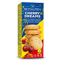 BEZGLUTEN Sušienky čerešňový sen bez pridaného cukru a lepku 110 g