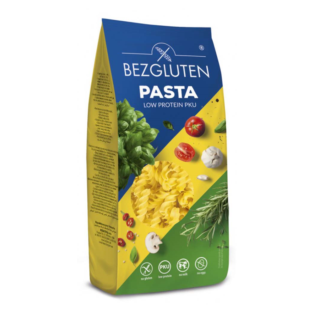 E-shop BEZGLUTEN Cestoviny PKU Vretená nízkobielkovinové 250 g