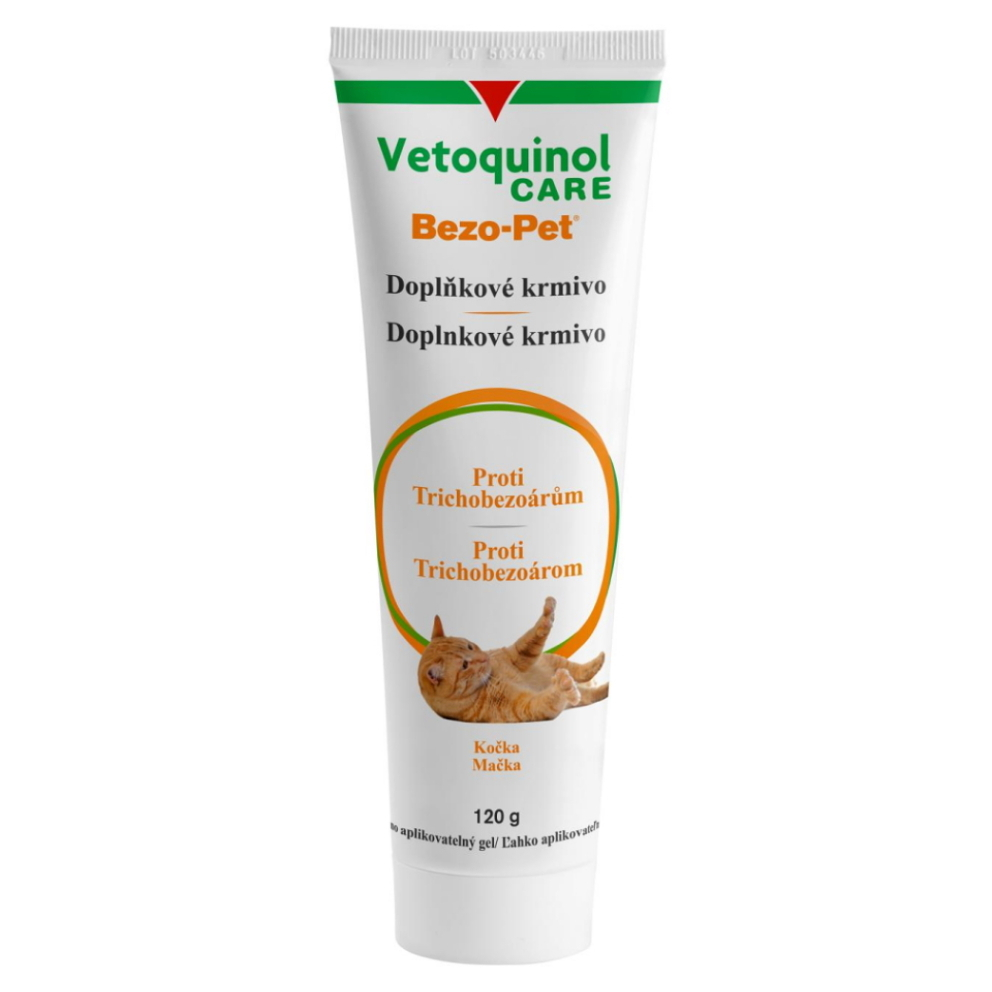 Bezo-Pet gel proti trichobezoárom pre mačky 120g
