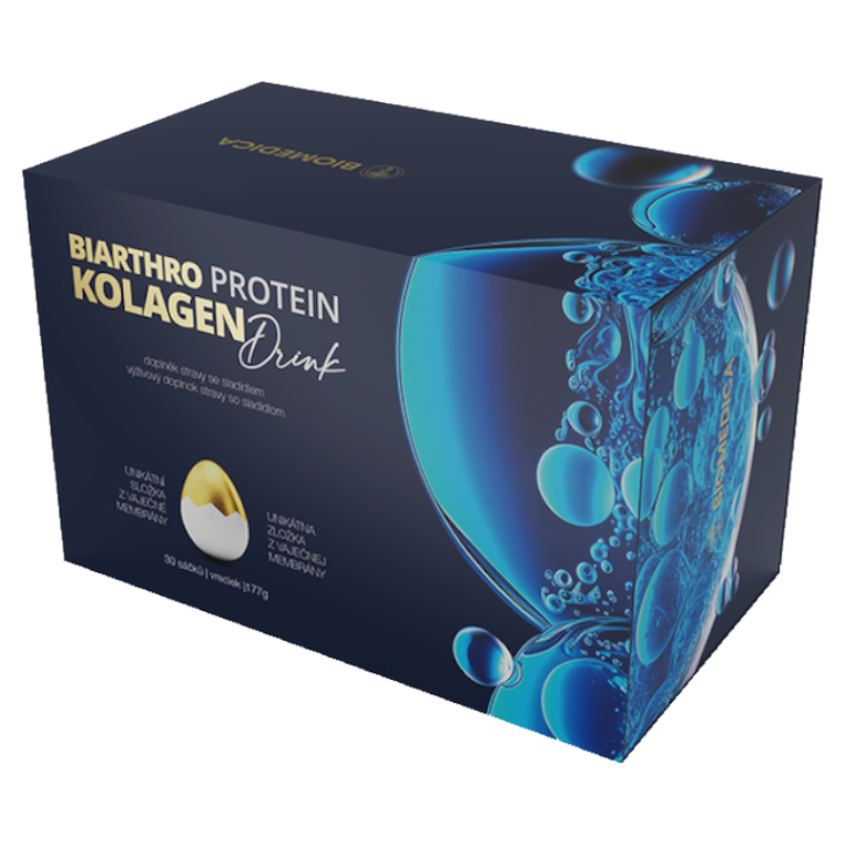 Biomedica Biarthro protein kolagen drink 30 vreciek kúpite na Mojalekaren.sk