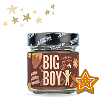 BIG BOY Mandle v mliečnej čokoláde s perníkovým korením 140 g