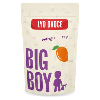 BIG BOY Mango plátky lyofilizované 130 g (Rôznorodé ovocie)