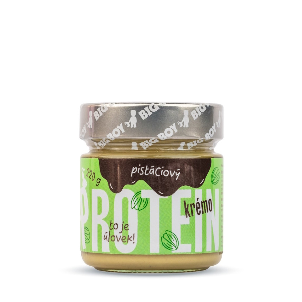 Big Boy Protein Kremo Pistachio proteínová nátierka s orechmi 220 g