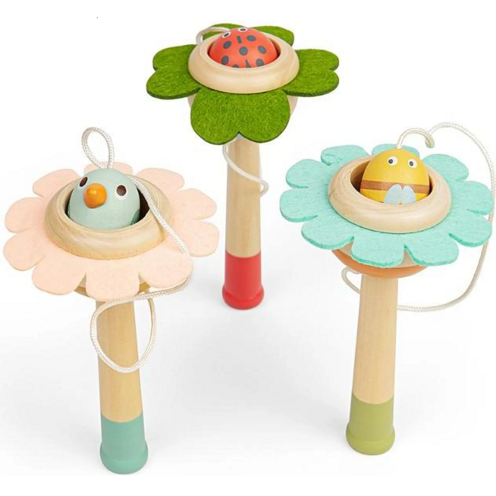 E-shop BIGJIGS Toys ball catcher kvetina s loptičkou 1 kus