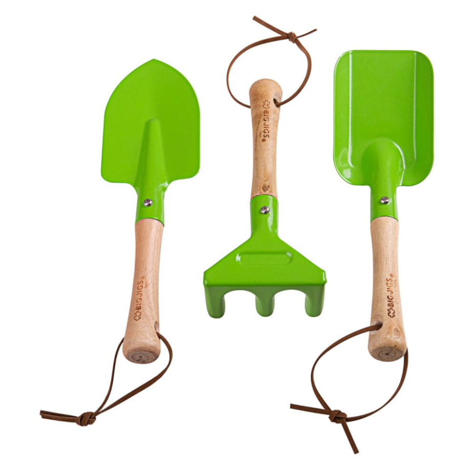 E-shop BIGJIGS Toys ručné náradie na záhradu 3 ks