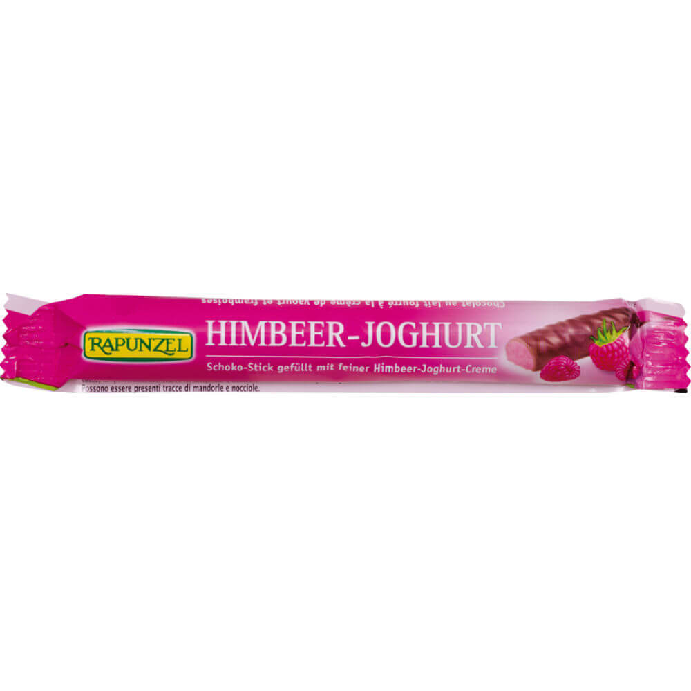 E-shop Bio čokoládová tyčinka malina-jogurt 22g Rapunzel