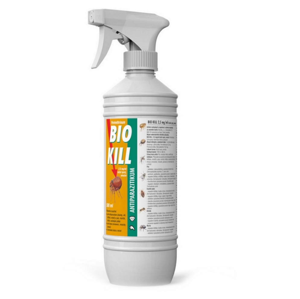 E-shop BIO KILL 2,5mg / ml kožný sprej emulzia 500 ml