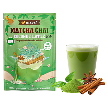 MIXIT Matcha chai coconut latte BIO 25 g (Zelené čaje) - BIO