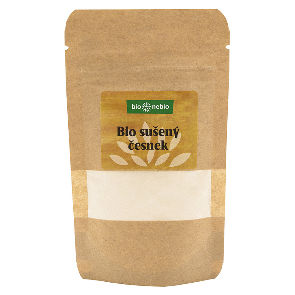 BIO NEBIO Cesnak sušený BIO 50 g