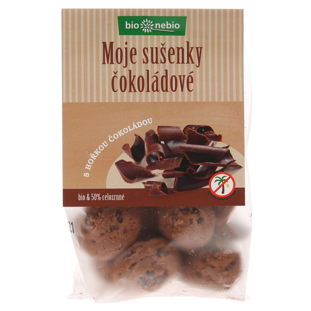 BIO NEBIO Moje Sušienky čokoládové BIO 130 g