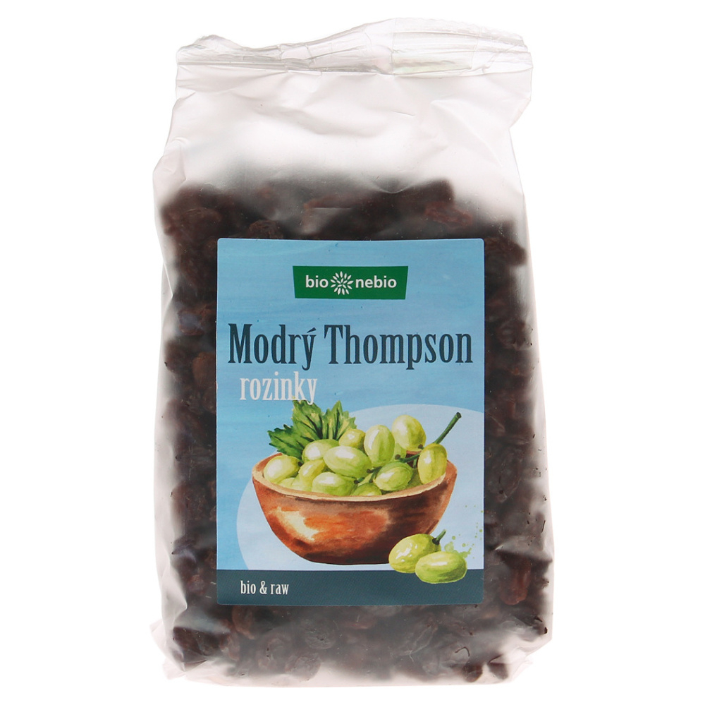 BIO NEBIO Hrozienka Modré Thompson BIO 400 g