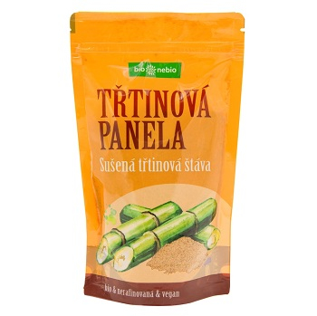BIO NEBIO Sušená trstinová šťava Panela BIO 300 g (Trstinový cukor) - BIO