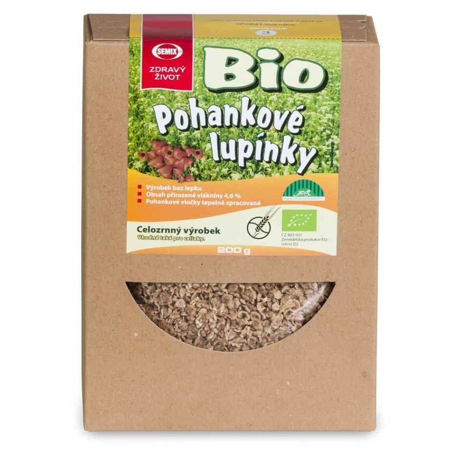 SEMIX Pohánkové lupienky BIO 200 g