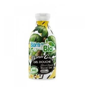 BORN TO BIO Sprchový gél Monoi kokosový olej 300 ml